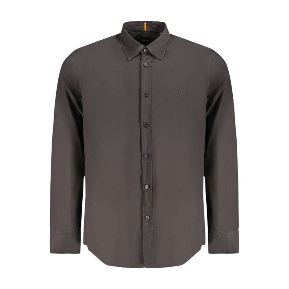 Hugo Boss Black Cotton Men's Men's Shirt